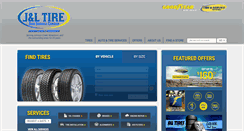 Desktop Screenshot of jandltire.com